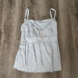 John Galt floral tiffany top